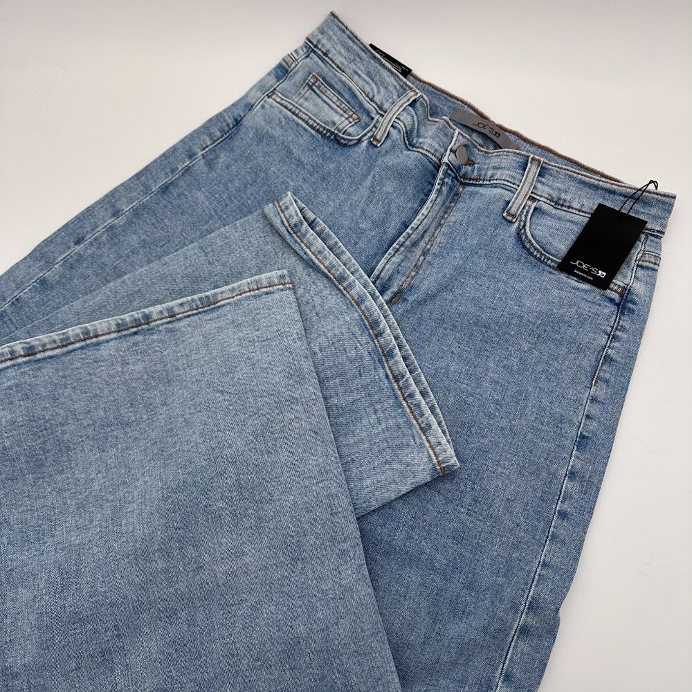 Joe's Jeans Women's High Waist Wide Leg Stretch Jeans, Size 30,‎ Amsterdam Blue